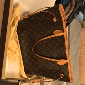 Louis Vuitton handbag and wallet